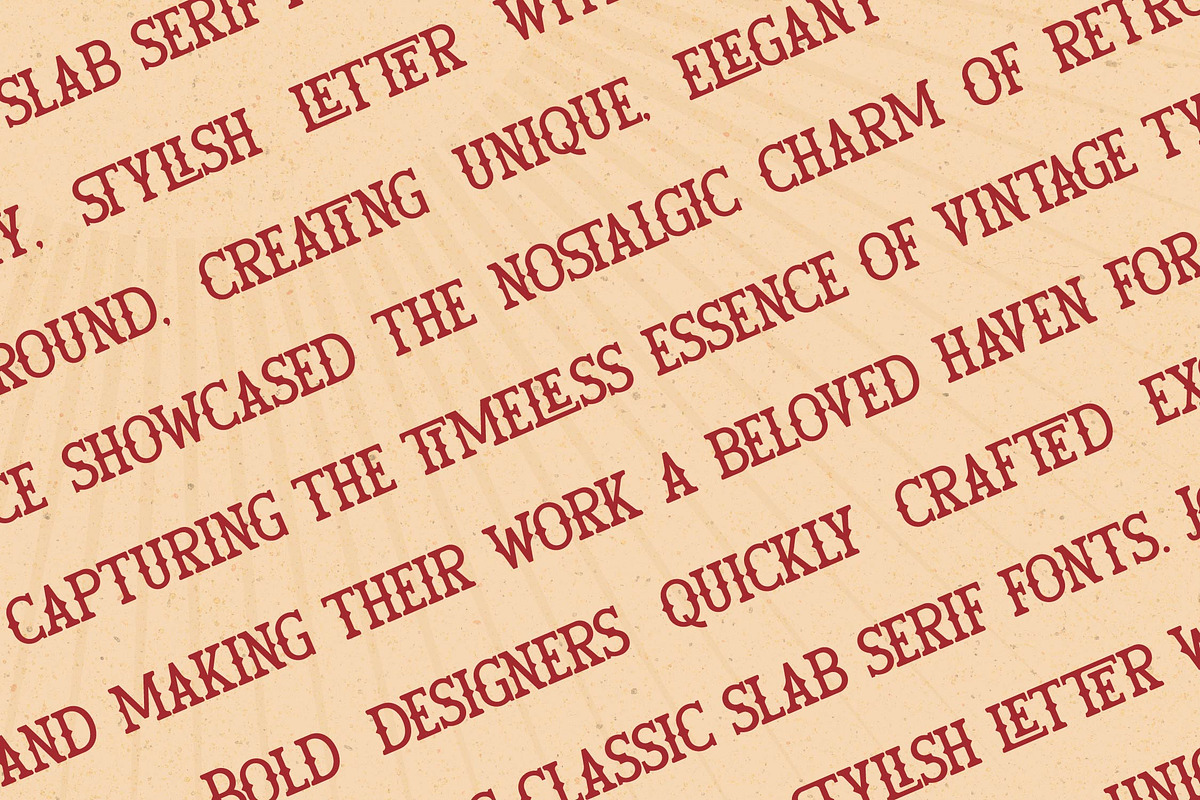Lemunost Western | Slab Serif Font, a Slab Serif Font by Denustudios (Photo 8 of 12)