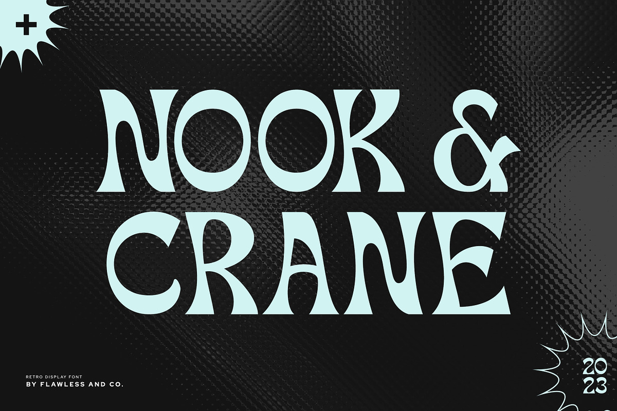 Retro Guns - Display Font Type, a Serif Font by Flawless And Co (Photo 5 of 10)