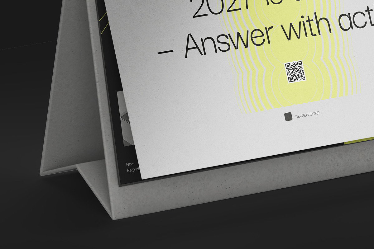 2026 Desk Calendar - Repeh preview 5
