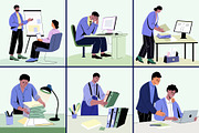 Office Illustration Art Set, a Work Illustration by Brickclay (Thumbnail 5 of 9)