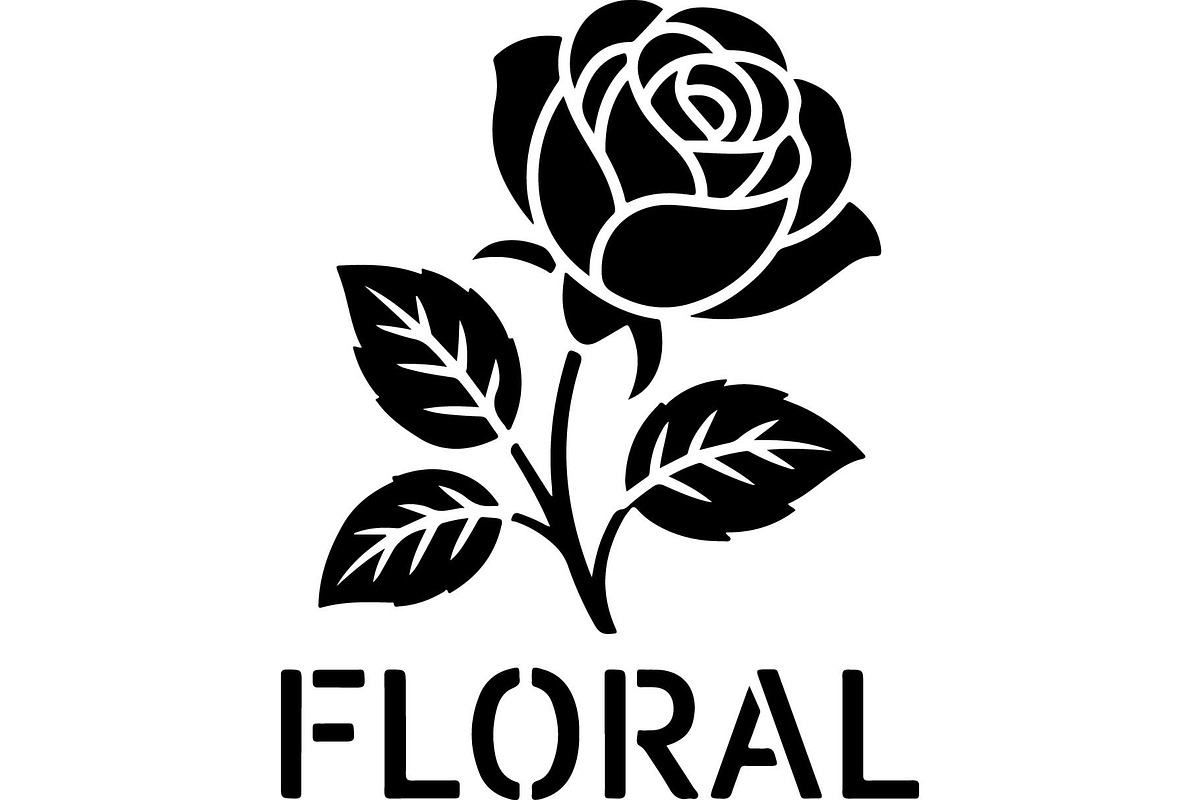 Elegant Floral Silhouette Set, an Object Graphic by Creativeshirt (Photo 5 of 13)