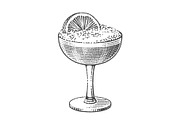 Сocktail or dessert glasses., a Food Illustration by Irina Trusova (Thumbnail 3 of 5)