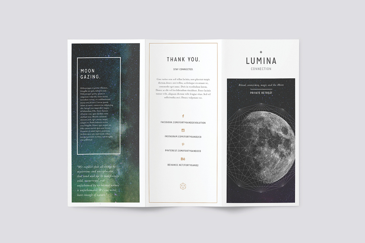 LUMINA Trifold Brochure, a Brochure Template by 46&2 Collective (Photo 7 of 9)