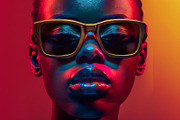 109 Fashion models in sunglasses, a Beauty & Fashion Photo by Handmadefont (Thumbnail 64 of 113)