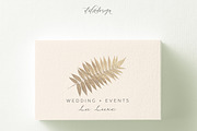 Gold Leaf Business Card, a Business Card Template by iloladesign (Thumbnail 1 of 2)