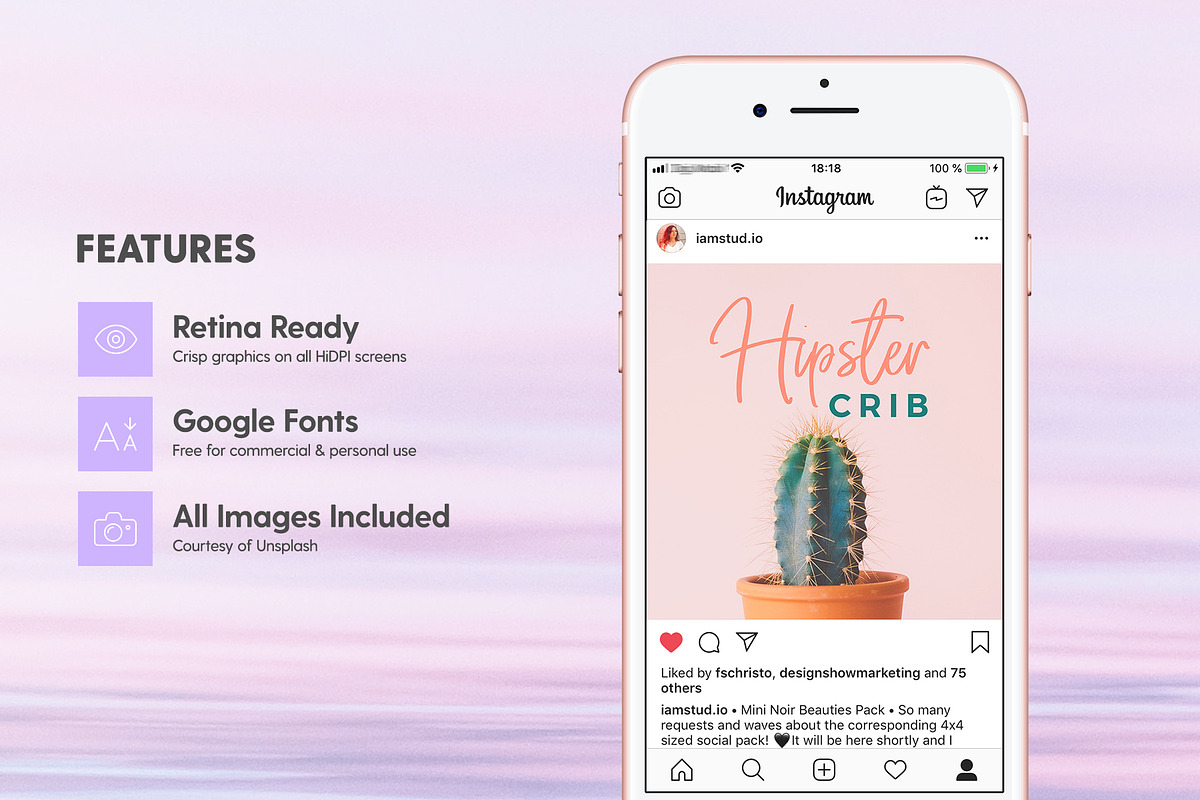SALE 2in1 Dreamy Vibes Edition, a Social Media Template by The Wedding Shop (Photo 13 of 15)
