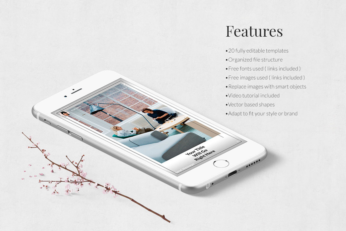 Lifestyle Animated Instagram Stories, a Social Media Template by Social Corner Graphics (Photo 4 of 9)