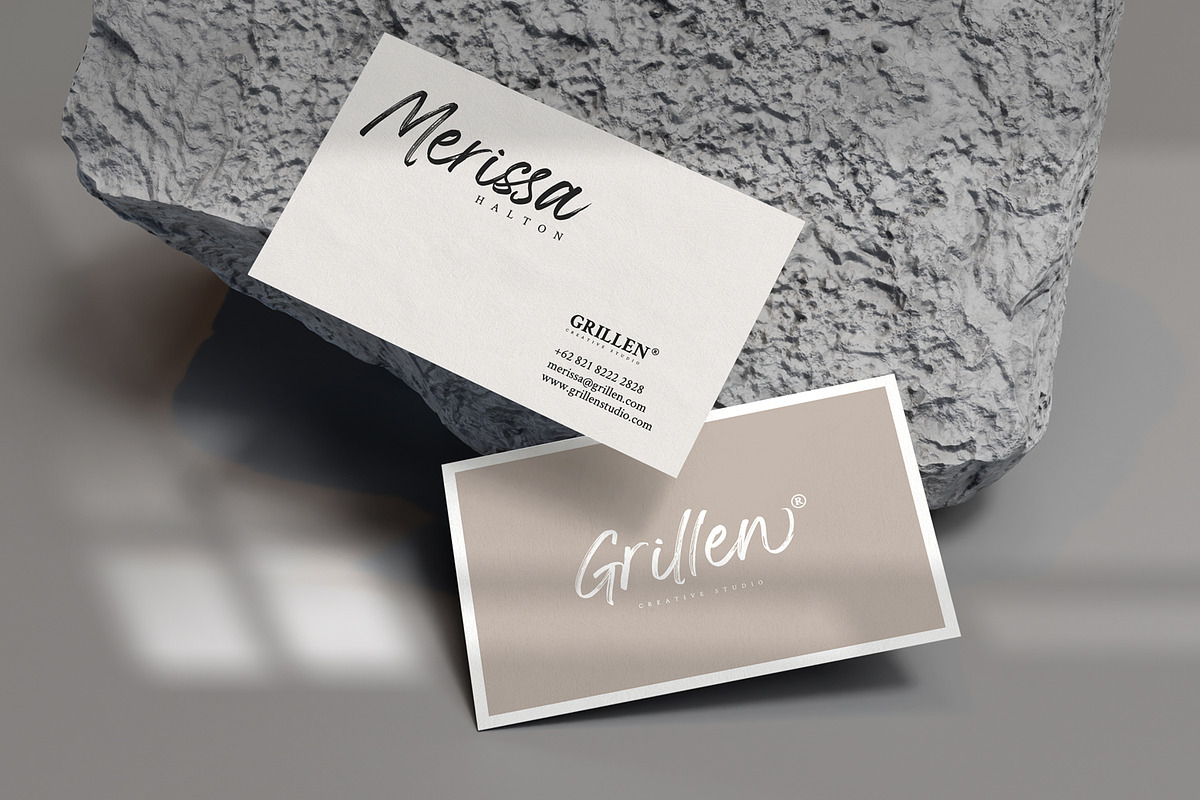 Wonderful Branding, a Script Font by din-studio.com (Photo 3 of 10)