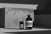 10 PSD Dark Cosmetic Bottle Mockup, a Packaging Mockup by East Gallery (Thumbnail 5 of 11)