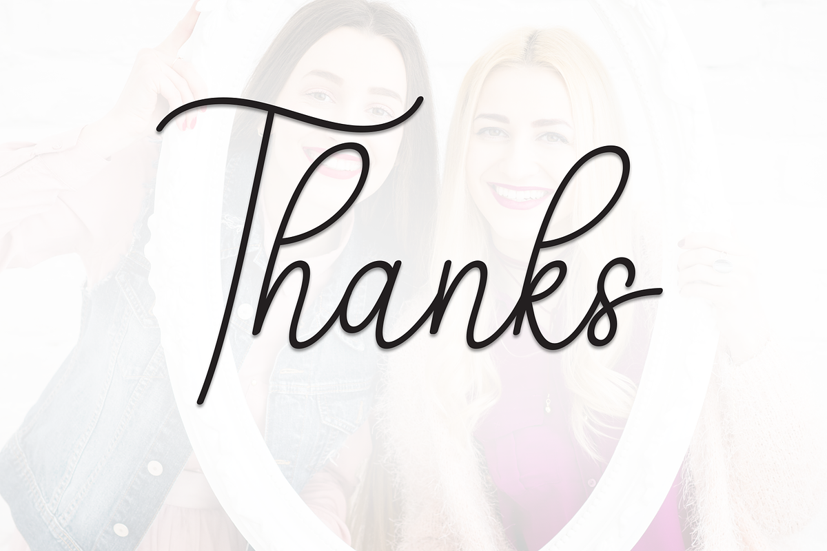 Bigsisiter | Script Font, a Handwritten Font by Scratchones (Photo 9 of 9)