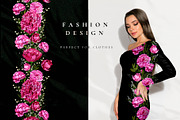 Realistic Peonies ClipArt & Patterns, an Object Graphic by Graphic Art (Thumbnail 2 of 10)