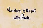 Pomelo font, a Script Font by MarioPanDeliver (Thumbnail 4 of 9)