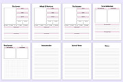 2025 Tarot Journal Canva Template, a Stationery Template by Mustafiz (Thumbnail 8 of 8)