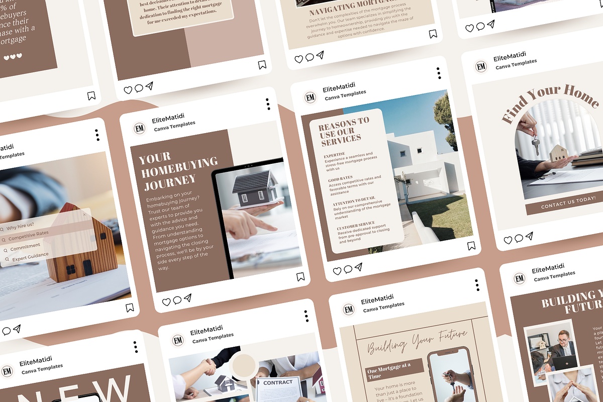 Mortgage Loan Officer Marketing, a Social Media Template by EliteMatidi (Photo 5 of 8)
