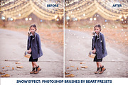 Snow Photoshop actions overlay brush preview 5