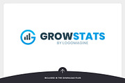 Grow Stats - Letter G Logo Template, a Branding & Logo Template by LOGOMAGINE (Thumbnail 12 of 16)