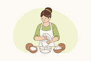 Coconut & Us Illustration, an Object Graphic by Jump Studio (Thumbnail 6 of 12)