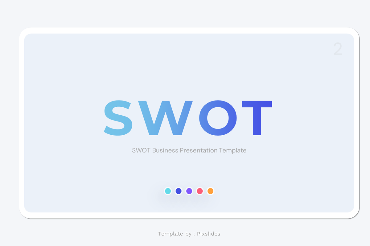 SWOT Business PowerPoint, a Presentation Template by Pixslides (Photo 5 of 7)