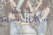 Bridesmaids, a Script Font by Aldedesign (Thumbnail 6 of 7)