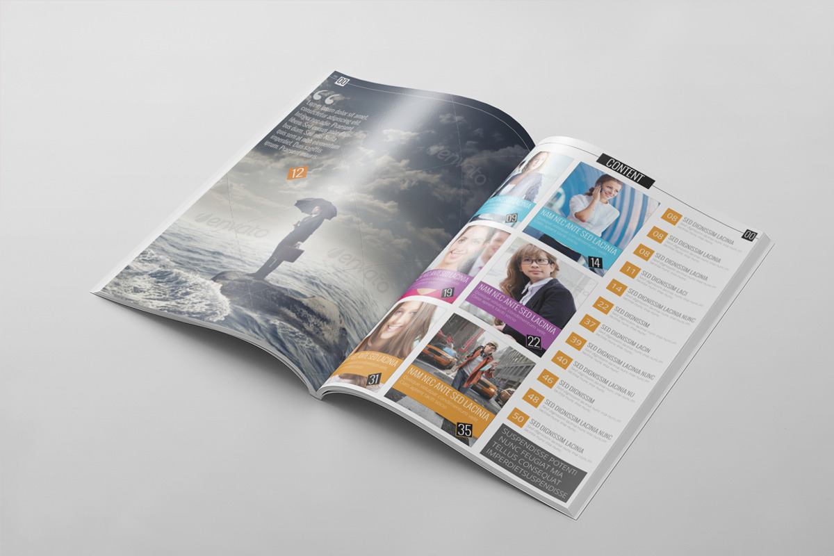 Magazine Template 20, a Magazine Template by pmvch (Photo 2 of 10)