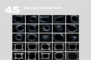 Spooky Spiderweb Overlays, a Texture Graphic by PhotoSpirit (Thumbnail 8 of 8)