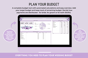 Wedding Planner Google Sheets