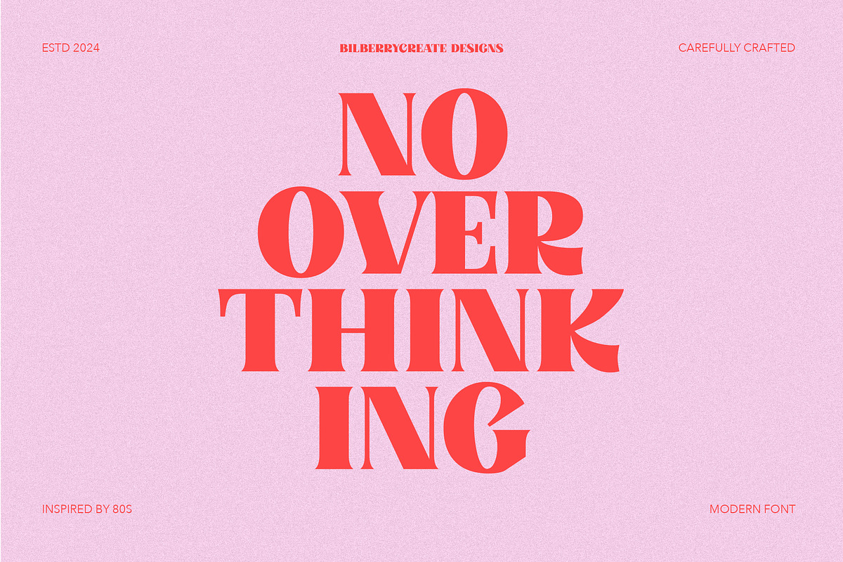 Brusnica - Retro Serif Font, a Serif Font by BilberryCreates (Photo 16 of 17)