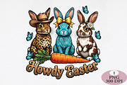 Howdy Easter Bunny PNG, an Illustration by Daily.Designs (Thumbnail 1 of 5)