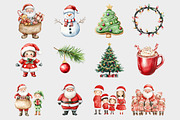Cute Christmas Clipart, a Seasonal Illustration by Design Market (Thumbnail 3 of 4)