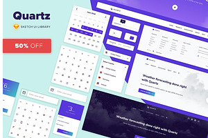 Quartz - Sketch UI Library