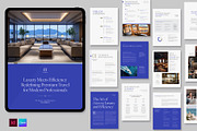 Travel Brochure Template (Digital), a Brochure Template by BrandPacks (Thumbnail 1 of 6)