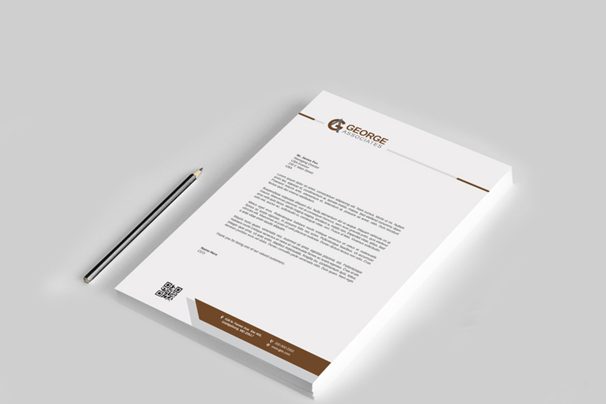 Letterhead, a Stationery Template by asimalikhan555 (Photo 5 of 13)