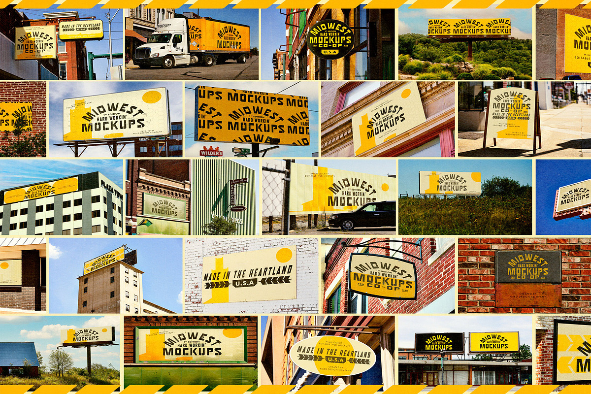 MIDWEST MOCKUPS 1ST EDITION, a Household Mockup by Fried Design Company (Photo 3 of 5)