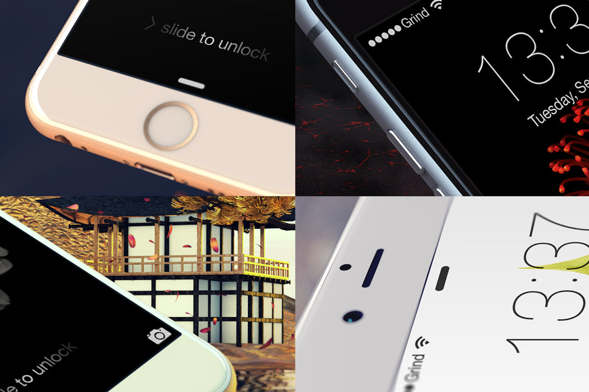 Epic iPhone 6 Templates, a Product Mockup by Jérémy Paul (Photo 1 of 4)