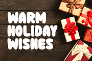 Revered Christmas Typeface, a Handwritten Font by Seemly Fonts (Thumbnail 2 of 6)
