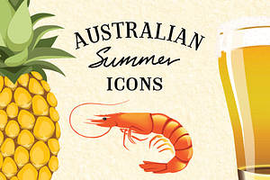 Australian Summer Illustrations