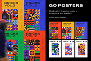 BRICKS VOL2 Patterns Collection, a Pattern Graphic by Katedsgn (Thumbnail 5 of 11)