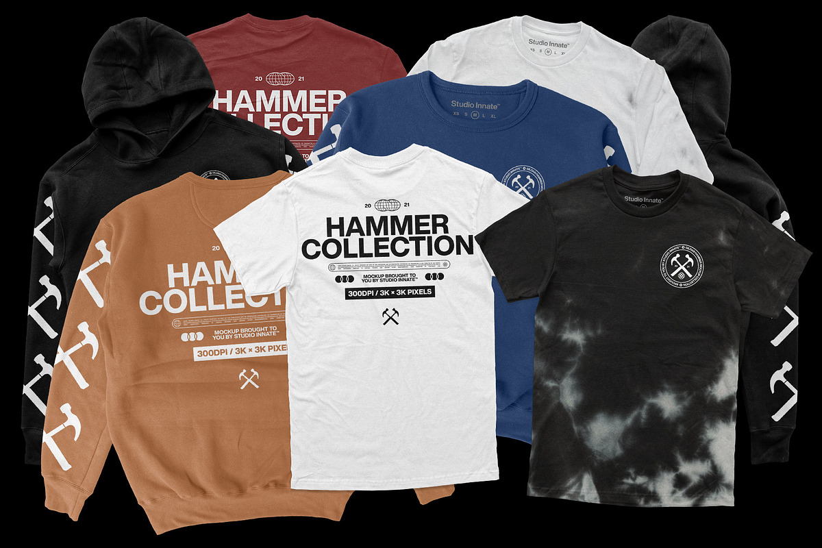 Hammer Mockup Collection, a Hoody Mockup by Studio Innate (Photo 10 of 10)