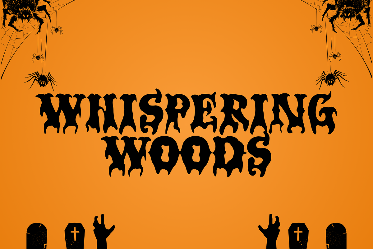 Caskford Halloween, a Serif Font by Dm Studio (Photo 3 of 10)