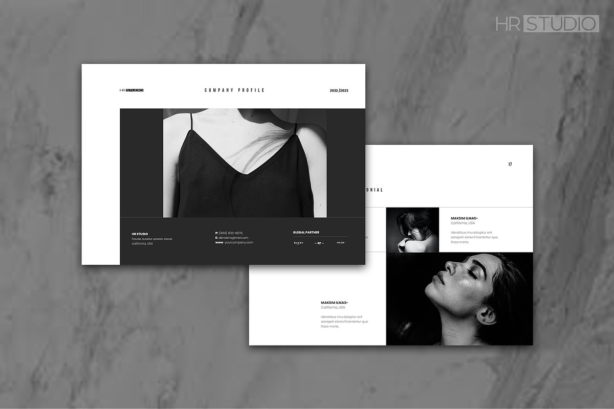 Landscape Company Profile, a Brochure Template by HR Studio (Photo 1 of 9)