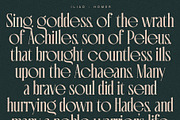 Fragilità - A Retro Ligature Serif, a Serif Font by SilverStag Type Foundry (Thumbnail 13 of 26)