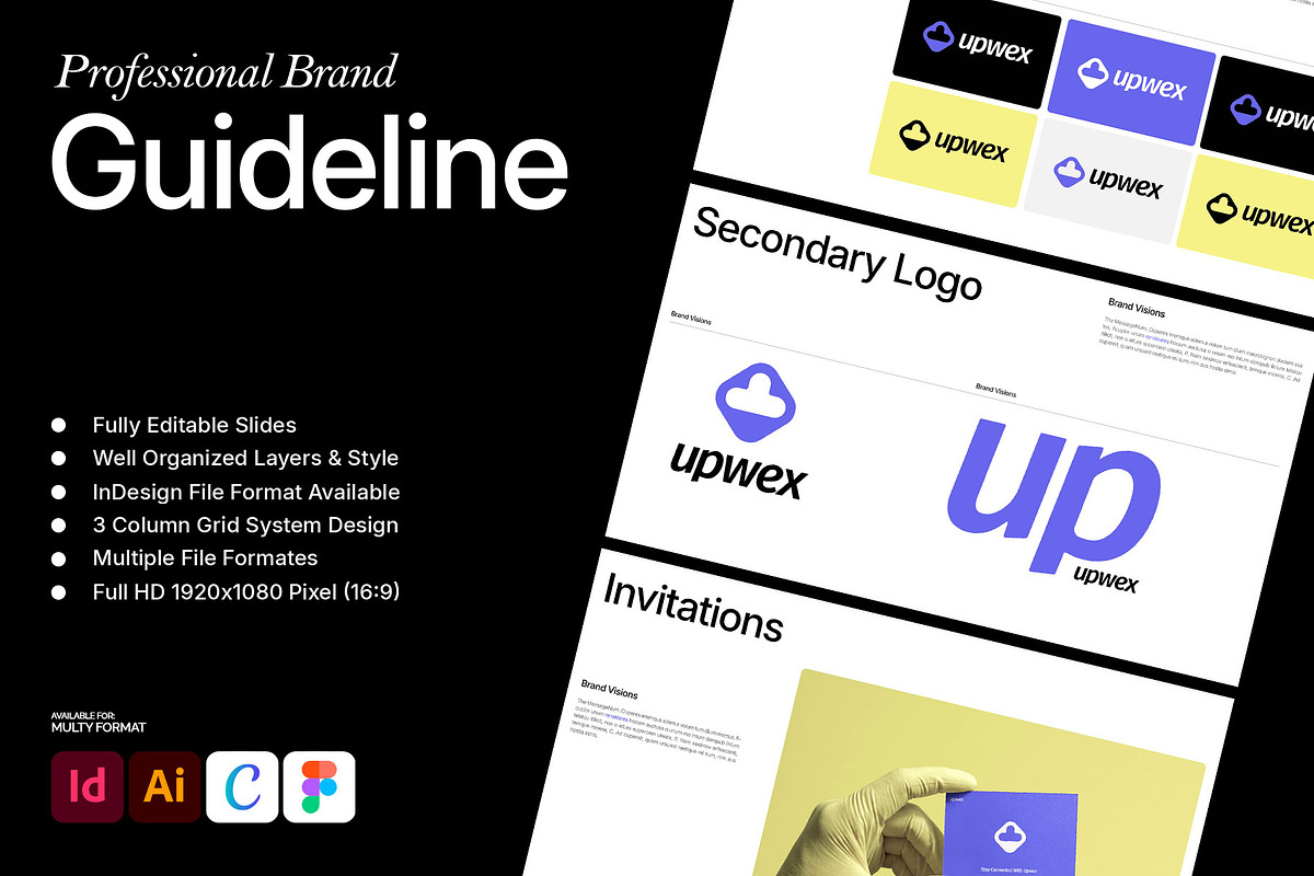 Brand Guideline Presentation Deck, a Branding & Logo Template by Devators (Photo 2 of 8)