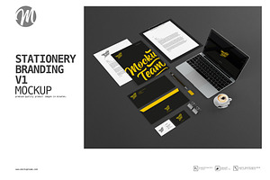 Stationery Branding Mockup Template