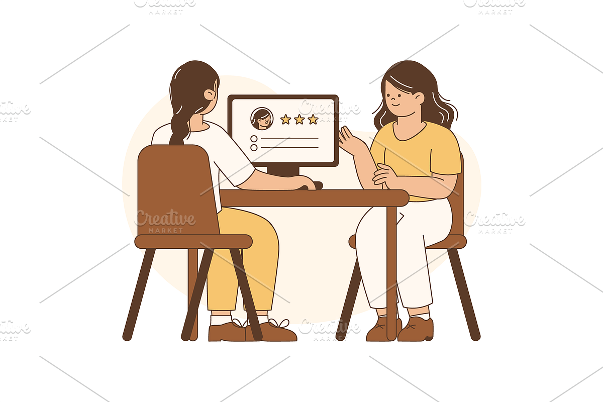Job Recruitment Illustration, an Object Graphic by Jump Studio (Photo 5 of 12)
