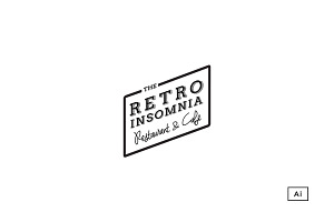 Pre-made Retro Logo Template