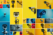 111 - Security cameras, a Technology Photo by Handmadefont (Thumbnail 2 of 13)