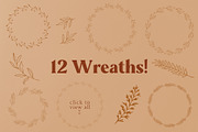 Floral & Leaves Seamless Patterns, a Pattern Graphic by PixelHive Pro (Thumbnail 3 of 9)