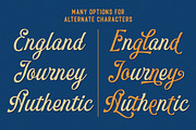 Mitograph - Display Script Font, a Script Font by Letterhend Studio (Thumbnail 3 of 9)