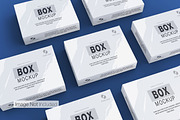Rectangle box mockup design, a Packaging Mockup by Raihan Rahman (Thumbnail 1 of 13)