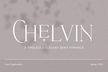 Chelvin Elegant Serif